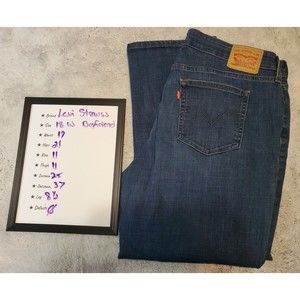 Levi  Stauss Size 18 Boyfriend Jeans 38" waist